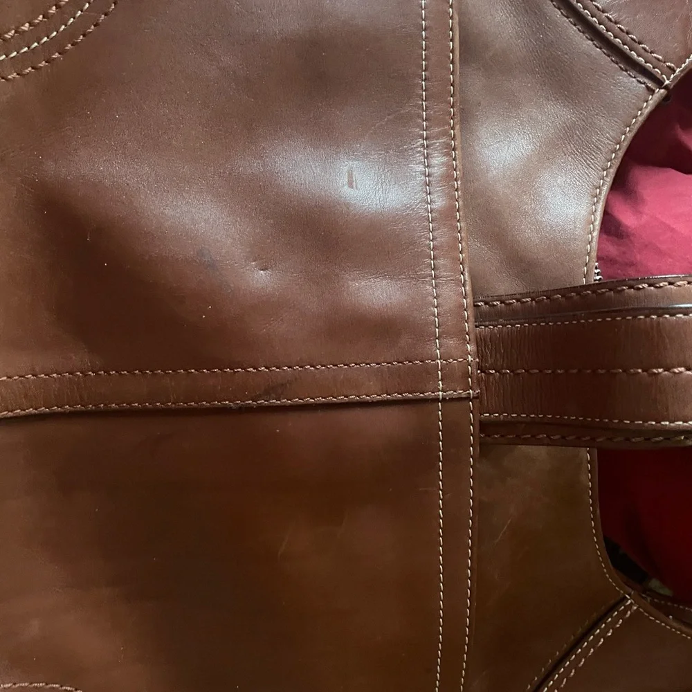 Coach vintage Hamilton brown leather hobo bag. Mini bag - Picture 10 of 10